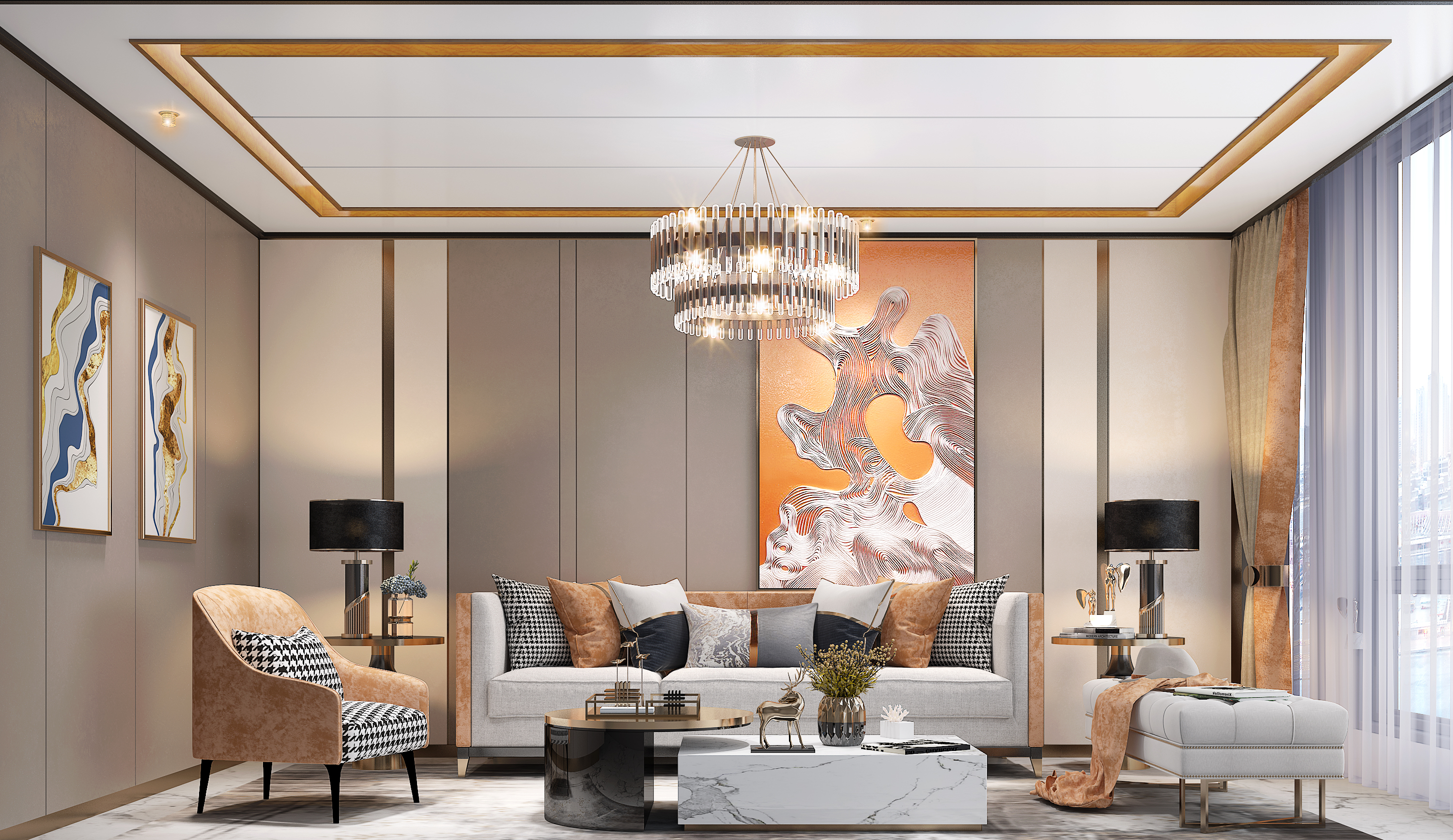 造型4+客厅 造型4+客厅